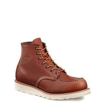 Red Wing Traction Tred 6-inch Soft Toe - Hnede Pracovne Cizmy Panske, RW301SK